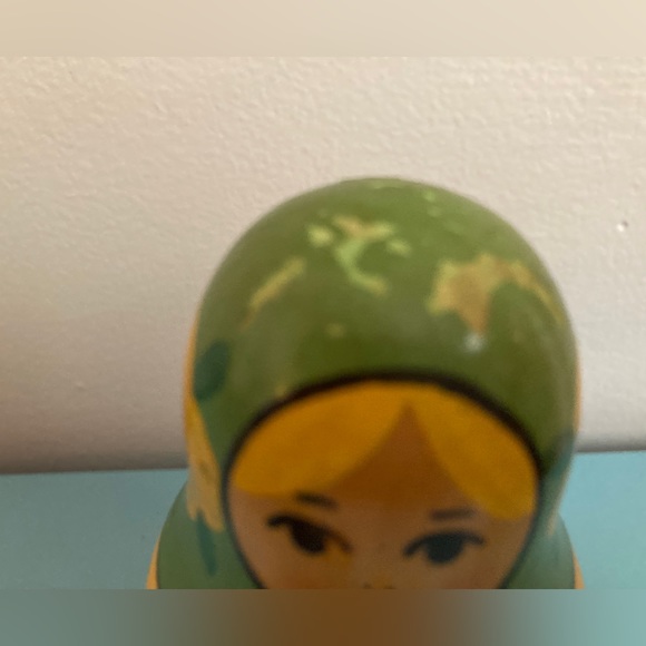 Vintage Soviet Matryoshka doll Russian nesting doll - Picture 5 of 8